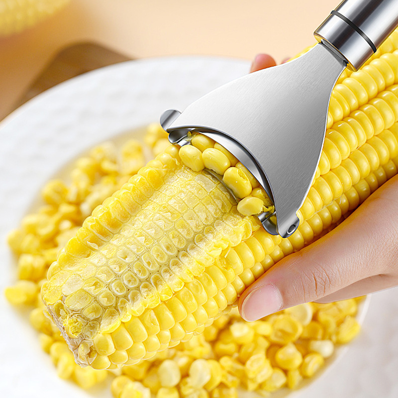 🌽Corn Kernel Peeler – Easy Corn Cob Stripper for Quick Kernel Removal🔥Buy 3 Get 1 Free