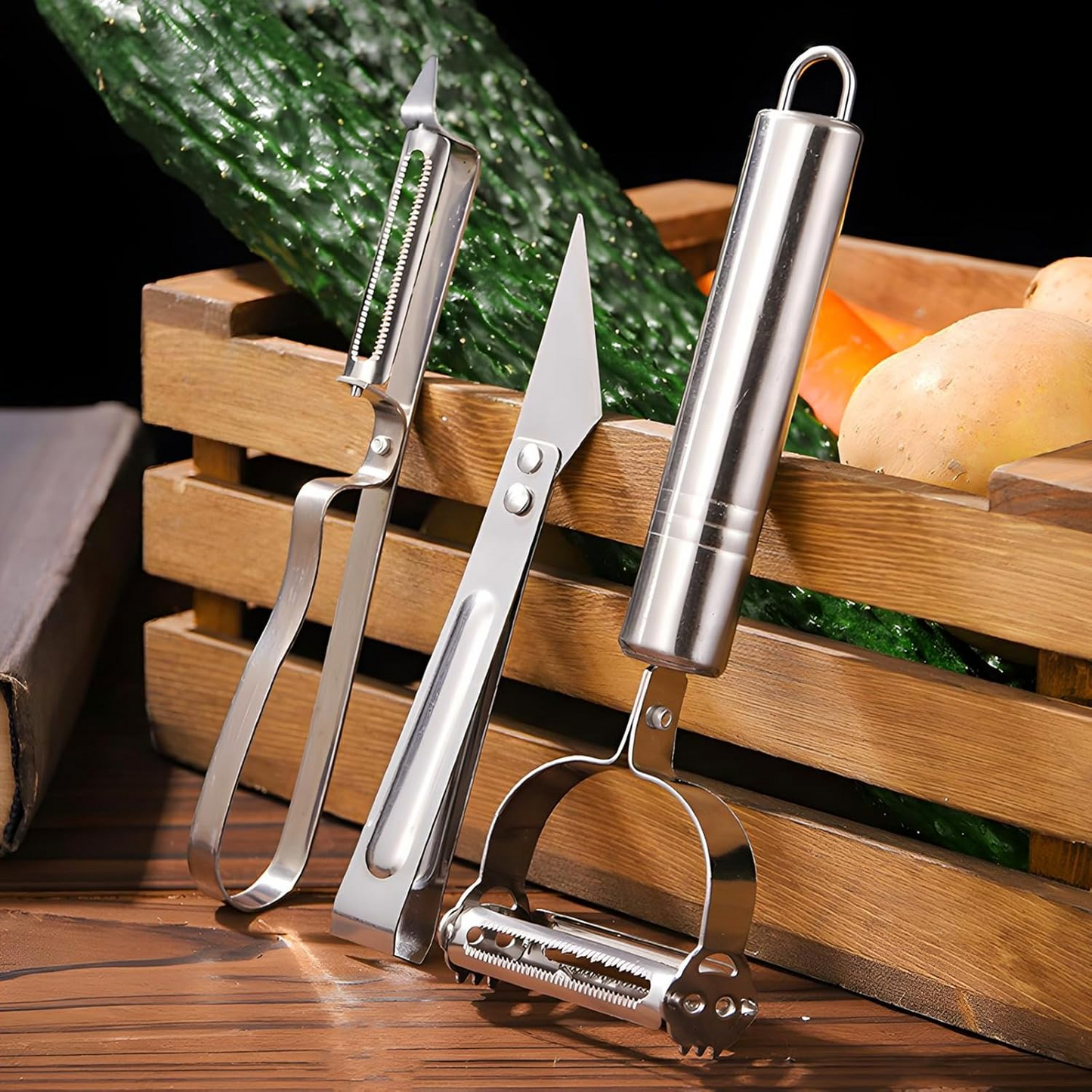 Multi-function Vegetable Peeler --The Ultimate Kitchen Peeler for Fruits & Vegetables