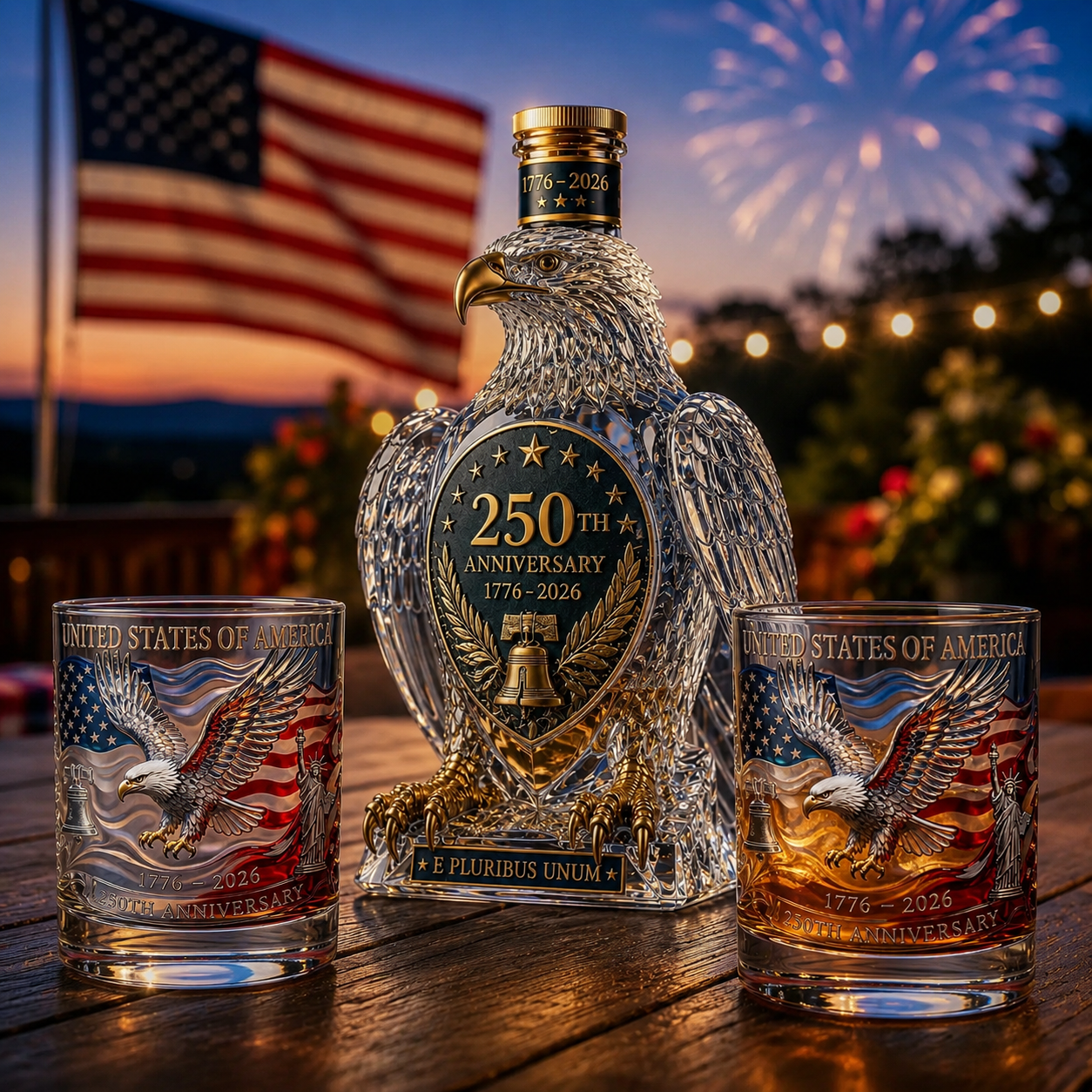 🦅Limited-Time 49% OFF & Free Shipping🔥🦅Hawk Whiskey Bottle&Cup -250th Anniversary Commemorative Bottle&Cup