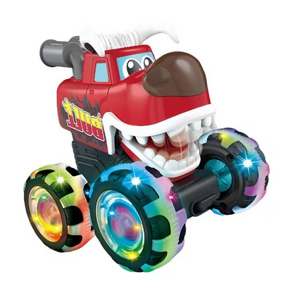 🔥 Glowing Monster Big Foot Stunt Car