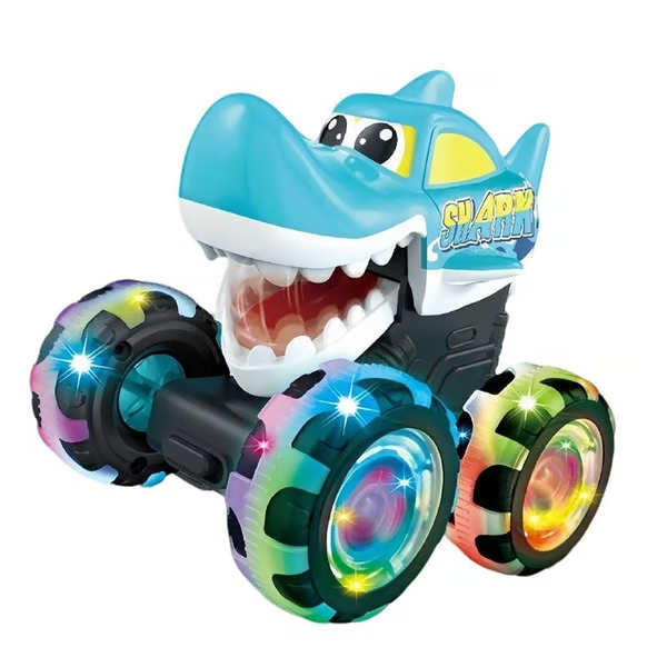 🔥 Glowing Monster Big Foot Stunt Car