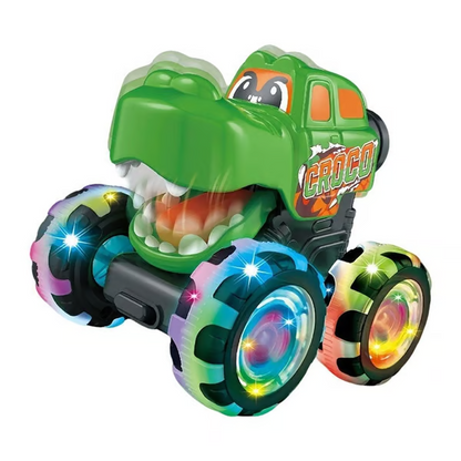 🔥 Glowing Monster Big Foot Stunt Car