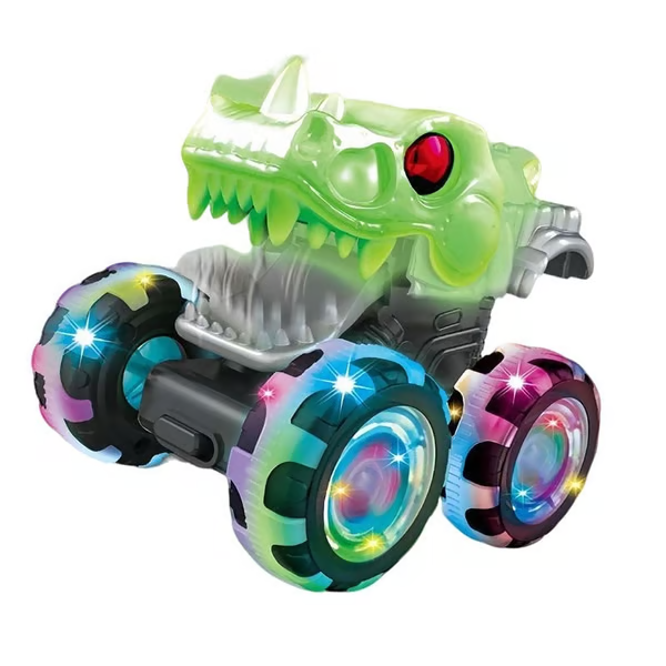 🔥 Glowing Monster Big Foot Stunt Car