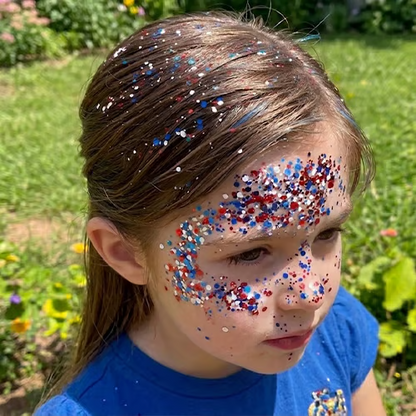 🇺🇸 Patriotic Glitter Stick for Every Patriotic Gathering✨