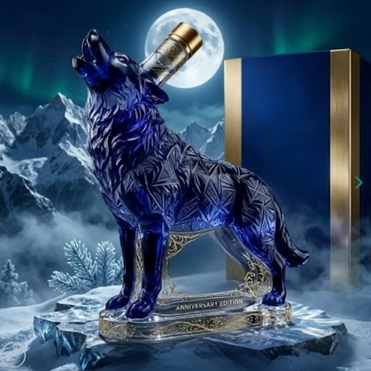 🔥Wolf King Whiskey Decanter🍺Limited edition collectible