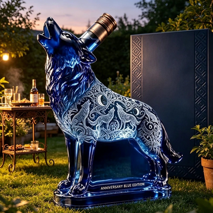 🔥Wolf King Whiskey Decanter🍺Limited edition collectible