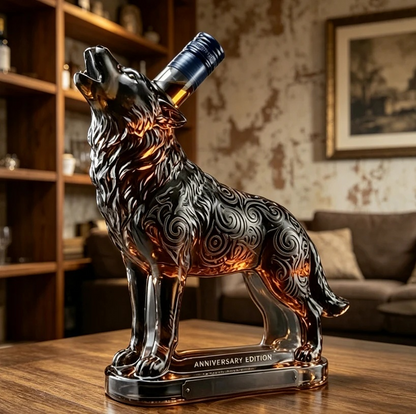 🔥Wolf King Whiskey Decanter🍺Limited edition collectible
