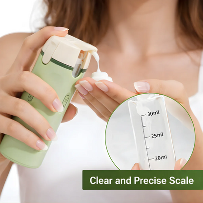 4-in-1 Leakproof Rotatable Travel Dispenser Set