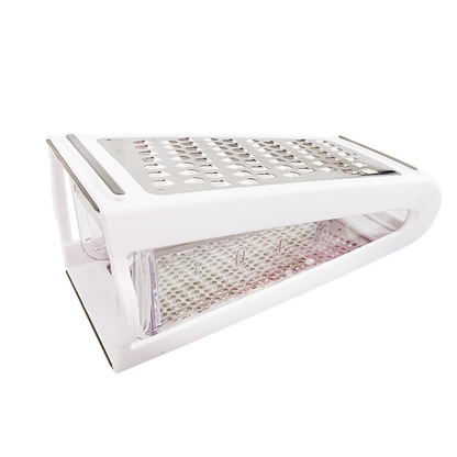 🧀 2-in-1 Cheese Grater Box – Dual-Sided Stainless Steel Grater