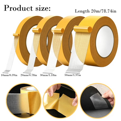 🔥 Ultra Strong Waterproof Grid Double-Sided Mounting Tape