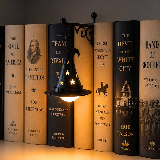 🔥 Last Day 49% OFF | 📚 Library Lantern – Cozy Decorative Bookshelf Light
