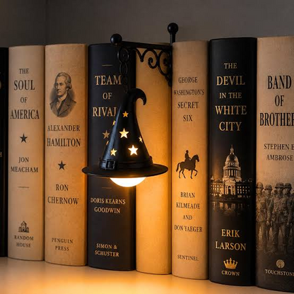 🔥 Last Day 49% OFF | 📚 Library Lantern – Cozy Decorative Bookshelf Light