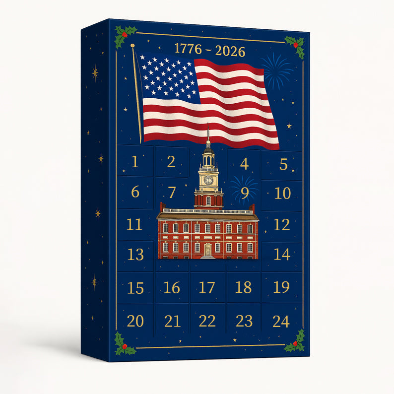 🗽 250 Jahre Freiheit – Patriotische Countdown-Box 🦅