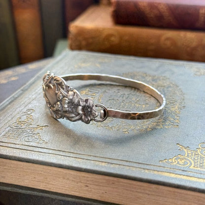 🔥LAST DAY 59% OFF✨Handmade Sterling Spoon Bangle - Crafted from Authentic Vintage Silverware