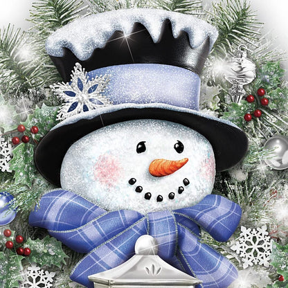 🔥BUY 1 GET 1 FREE🔥🎁"A WARM WINTER WELCOME" SNOWMAN  🌲Sticker⛄