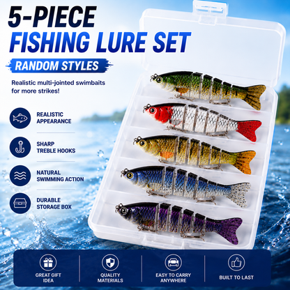 🐟 Bionic Swimbait Lure – Lifelike Motion That Triggers More Strikes