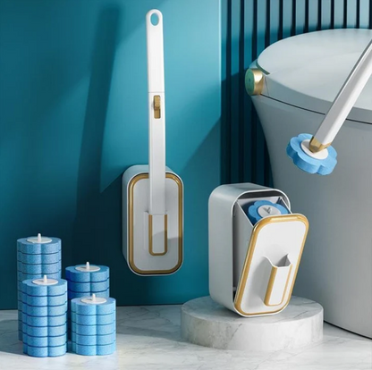 👍60K+ SOLD!🚽💦Hygienic Disposable Toilet Brush | Wall-Mounted Replacement Head Set ⚡Hot Sale