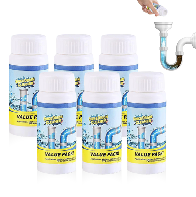 ✨LAST DAY 70% off🫧 Powerful Sink Drain Cleaner - All-Purpose Pipe Dredging Powder for Home