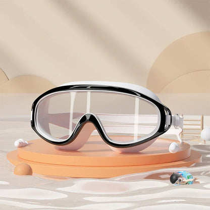 ✨2025 Hot Sale 55%-OFF-🌊HD children's large frame waterproof and anti-fog swimming goggles