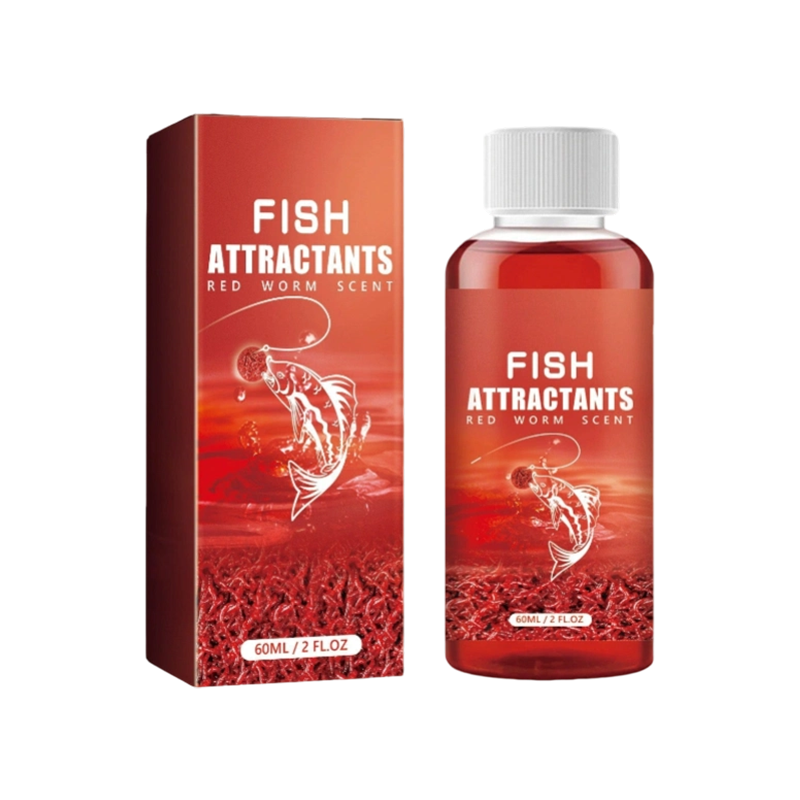 🔥 Angler's Secret 🎣Concentrated Red Worm Fishing Attractant – Draw More Fish, Faster Bites