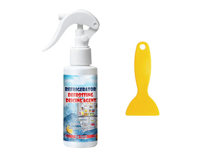 ❄️ Freezer Ice Remover Spray – Rapid Defrost & Easy Cleaning 🎁 Free Scraper Included