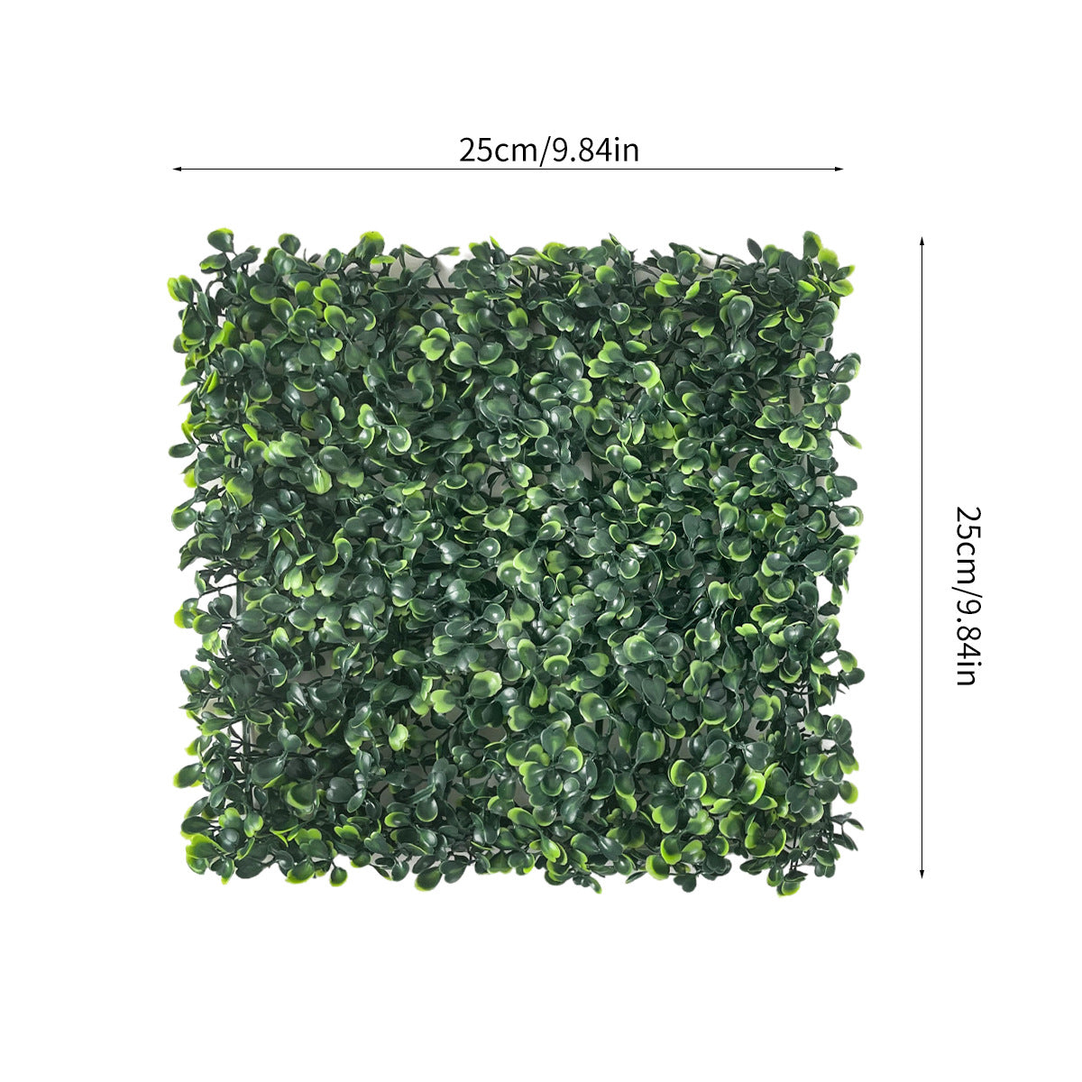 🌿 DIY 25"x25" Milan Grass Artificial Plant Wall Panel – Lush Green Decor ✨