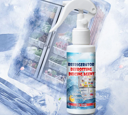 ❄️ Freezer Ice Remover Spray – Rapid Defrost & Easy Cleaning 🎁 Free Scraper Included