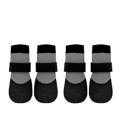 🐶🌧️  Premium Waterproof Knit Dog Boots – Anti-Slip Paw Protection for Indoor & Outdoor Adventures