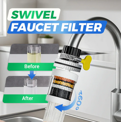 💧360° Rotating Faucet Filters-Enhance Your Tap Water Quality🔥Buy 3 Get 1 Free💧
