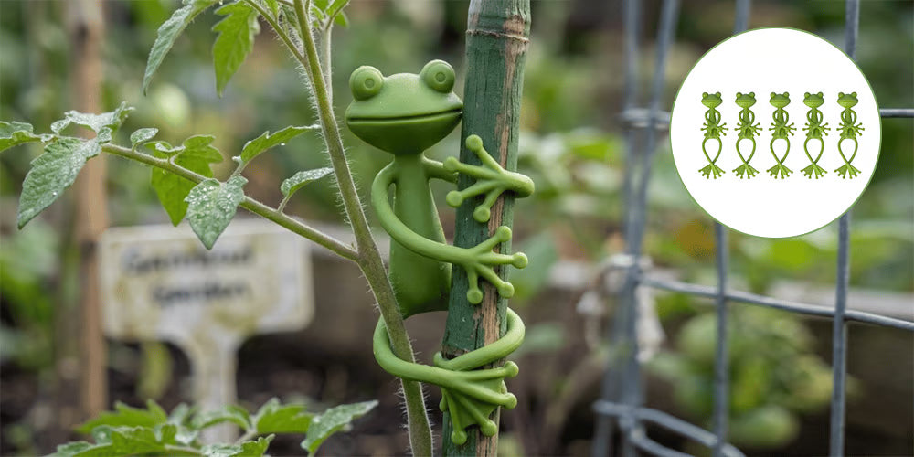 🐸🌿Multifunctional Bendable Frog Plant Clips
