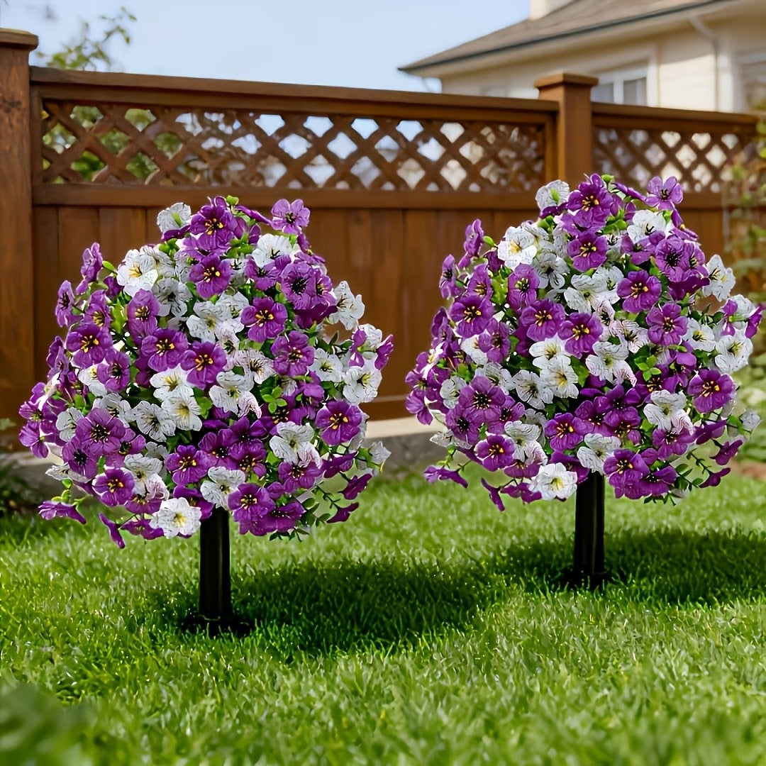 🔥 Best Seller🌸 🌿 UV-Resistant & Waterproof Artificial Daisy & Eucalyptus Stakes – Indoor & Outdoor Floral Decor