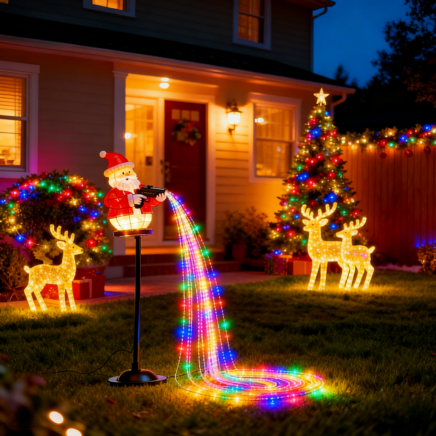 🎅Santa Solar Lights