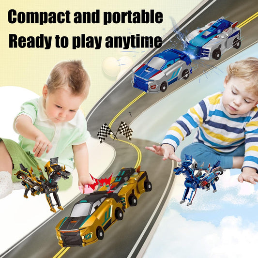 🎁Black Friday Special✨ Collision Transforming Dinosaur Car Toy