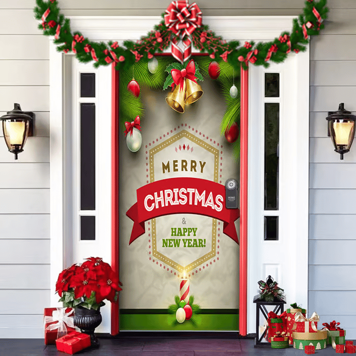🌟🌟2025 Christmas and Halloween front door decoration
