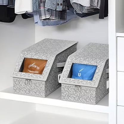 🧢 Multifunctional Foldable Dust Hat Storage Box