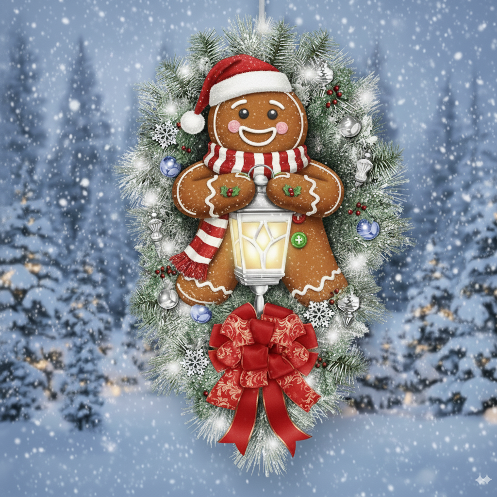 🔥BUY 1 GET 1 FREE🔥🎁"A WARM WINTER WELCOME" SNOWMAN  🌲Sticker⛄