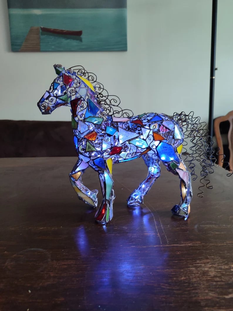 🔥 Horse Figurine Night Light