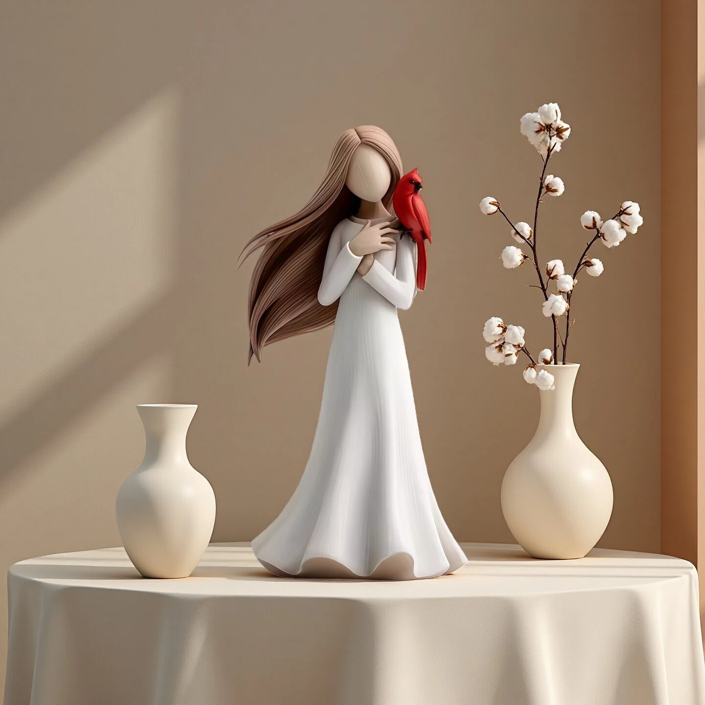 🔥Hot Sale 49% OFF -✨Cardinal Remembrance Love and Serenity Figurine❤️Serene Desk Companion🙏