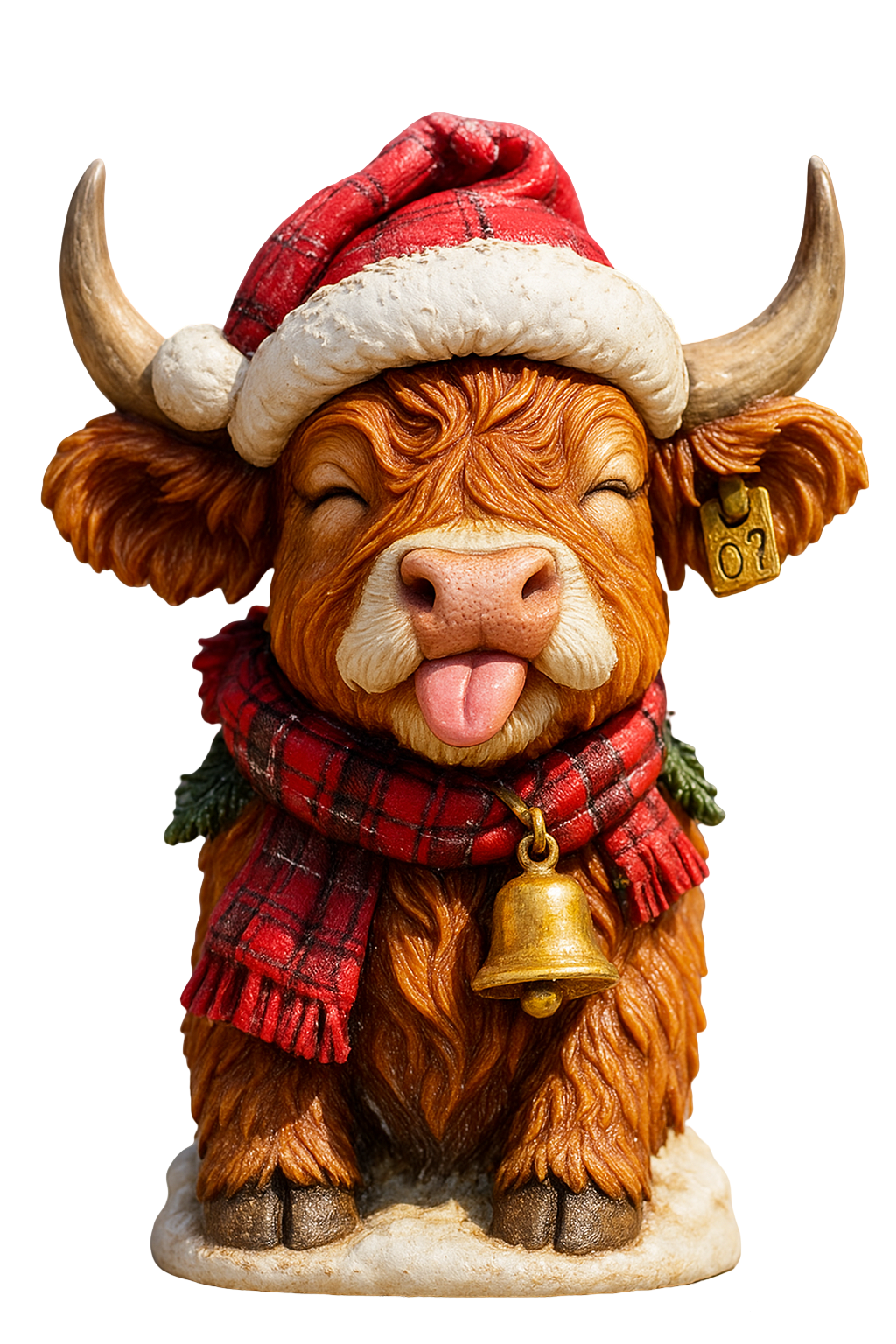 🐮Highland Cow Advent Calendar 2025🎄✨ - 3D Handmade Highland Cow Doll(24Pcs)