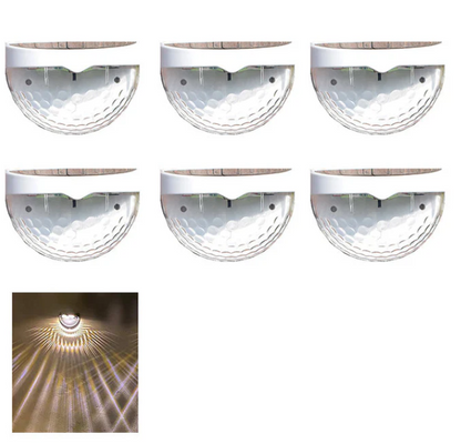 🔥☀️ Solar Step Lights – Waterproof Garden Glow in Warm, White & Color Modes