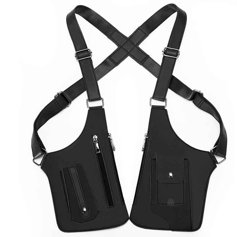 🔥Last Day 48% OFF-Premium Leather Adjustable Underarm Shoulder Bag for Men