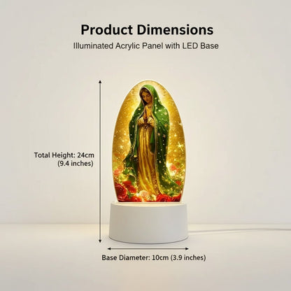 🕊️Divine Radiance: Our Lady of Guadalupe Light✨