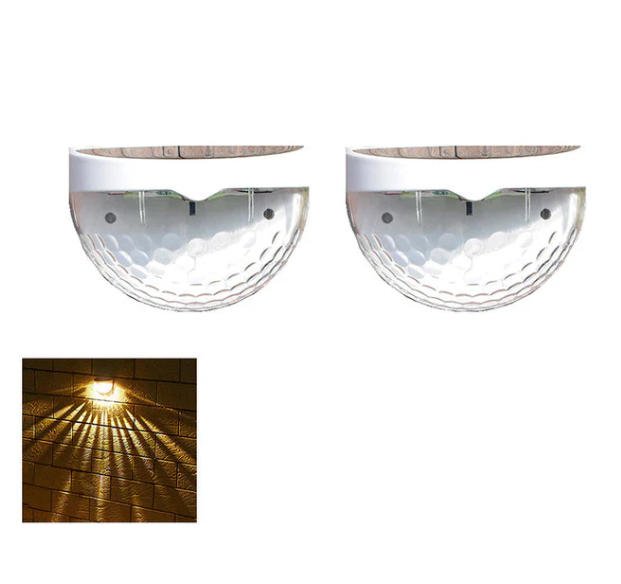 🔥☀️ Solar Step Lights – Waterproof Garden Glow in Warm, White & Color Modes