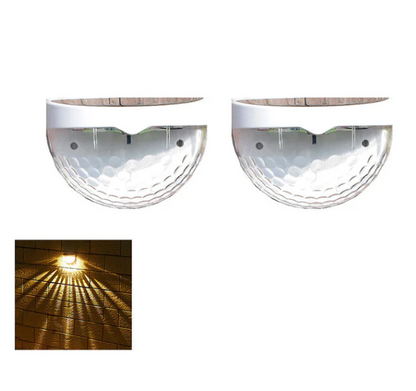 🔥☀️ Solar Step Lights – Waterproof Garden Glow in Warm, White & Color Modes