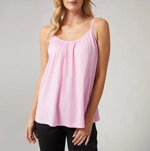 🏆Loose-fitting Tank Top With Built-in Bra