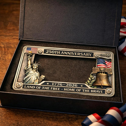 🦅🇺🇸 250th Anniversary Commemorative License Plate Frame