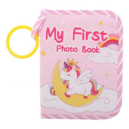 👶 My First Baby Photo Book with Safe Mirror