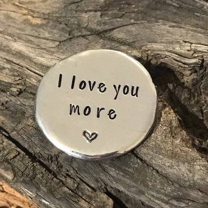🎁 - ✨HEARTFELT PEWTER POCKET TOKENS