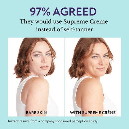 Supreme Crème - 🎉All-in-one Moisturizer, Concealer & Coverage 💧✨ Lightweight & Waterproof