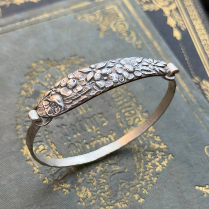 🔥LAST DAY 59% OFF✨Handmade Sterling Spoon Bangle - Crafted from Authentic Vintage Silverware